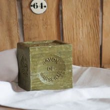 Load image into Gallery viewer, Marseille Soap Cube 300g/10.56oz – Authentic Marseille Soap
