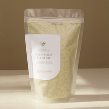 Load image into Gallery viewer, Wild Sage &amp; Thyme French Spa Bath Salts | Relaxing Self Care
