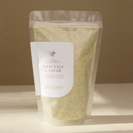 Wild Sage & Thyme French Spa Bath Salts | Relaxing Self Care